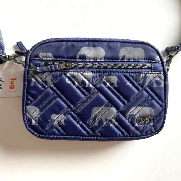 Lug Super Coupe 2 Convertible Crossbody Bag Elephant Purple - Picture 5 of 11